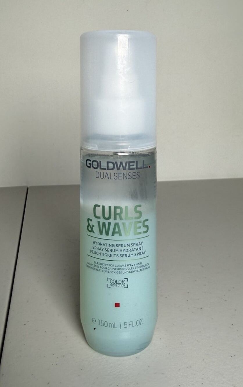 Goldwell Dualsenses Curls & Waves Serum Spray Hydrating Frizz Control 5 fl oz
